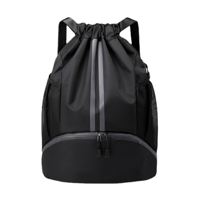 BUNDLE bolsillo de la cuerda de tiro mochila portátil bolsa de baloncesto separación húmeda seca bolsa de natación deportes al aire libre multifunción