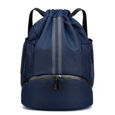 BUNDLE bolsillo de la cuerda de tiro mochila portátil bolsa de baloncesto separación húmeda seca bolsa de natación deportes al aire libre multifunción