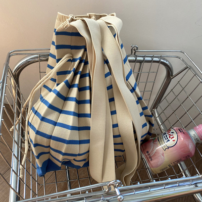 Bolso de hombro literario nuevo trenzado bolso de mujer de invierno de punto bolso de moda bolso de mujer transfronterizo