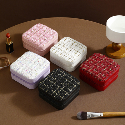 Serie de pequeñas fragancias SUMPLE DE ALMAGENACIÓN VIAJE JUEVILLA PORTABLE Caja de almacenaje de joyas