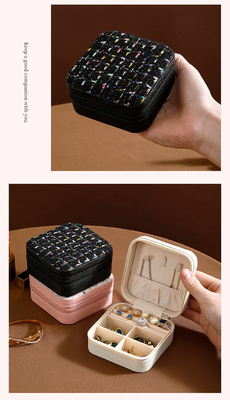 Serie de pequeñas fragancias SUMPLE DE ALMAGENACIÓN VIAJE JUEVILLA PORTABLE Caja de almacenaje de joyas
