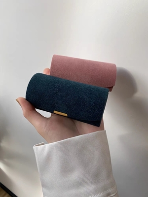 Nueva caja de joyas de terciopelo de alta calidad anillo pulsera collar caja de almacenamiento de viaje joyas pequeñas portátiles