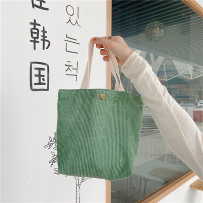 Artsey Cordeiro Bolso Casual MINI portátil LADYAS Bolso de abrigos Vintage Bolso de ropa Bento Bolso