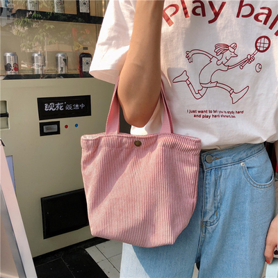 Artsey Cordeiro Bolso Casual MINI portátil LADYAS Bolso de abrigos Vintage Bolso de ropa Bento Bolso