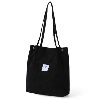 BOLSA DE MUJERES MODA SIMPLE BOLSA de clase de corduroy BOLSA de lienzo BOLSA de hombro BOLSA de campus BOLSA de cuerpo cruzado BOLSA TOTE BOLSA