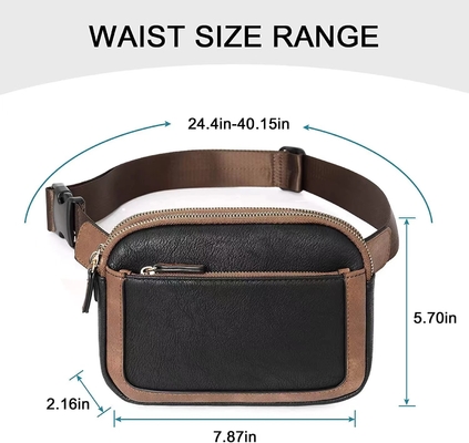 Nuevo paquete con correas ajustables de cuero falso para mujeres