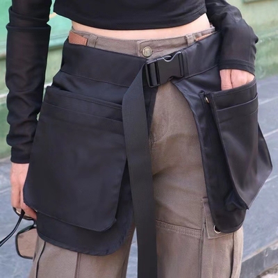 MULTIFUNCCIONAL MULTIFUNCCIONAL MULTIPOQUE CIPER FANNY PACK DEPORTOS Cinturón de moda del delantal de la cintura del sello del cinturón colgante de la cintura de la bolsa de almacenamiento