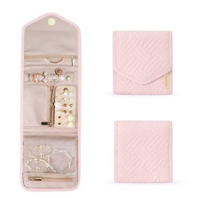 BOLSA DE JUEVELAS BOLSA de almacenamiento anti-oxidante collar de orejas orejas STUD de brazalete de anillo de delicada caja de almacenamiento de joyas portátil