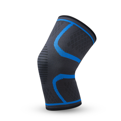 Nuevo tejido de nylon para deportes rodilleras para hombres y mujeres otoño e invierno badminton para correr gimnasio rodilleras para montar al aire libre