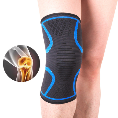 Nuevo tejido de nylon para deportes rodilleras para hombres y mujeres otoño e invierno badminton para correr gimnasio rodilleras para montar al aire libre