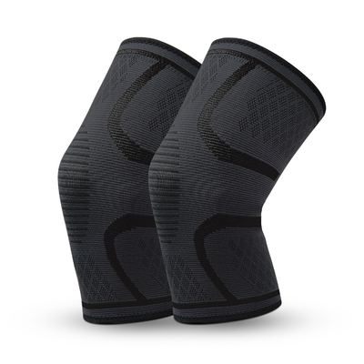 Nuevo tejido de nylon para deportes rodilleras para hombres y mujeres otoño e invierno badminton para correr gimnasio rodilleras para montar al aire libre