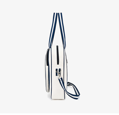 BOLSA DE TENÍS BOLSA de hombro BOLSA de cuerpo cruzado BOLSA DE BADMINTON BOLSA de raqueta rayada multifunción para hombres y mujeres