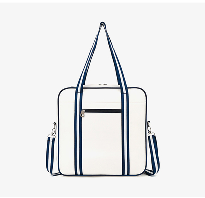 BOLSA DE TENÍS BOLSA de hombro BOLSA de cuerpo cruzado BOLSA DE BADMINTON BOLSA de raqueta rayada multifunción para hombres y mujeres