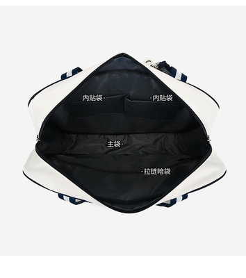BOLSA DE TENÍS BOLSA de hombro BOLSA de cuerpo cruzado BOLSA DE BADMINTON BOLSA de raqueta rayada multifunción para hombres y mujeres