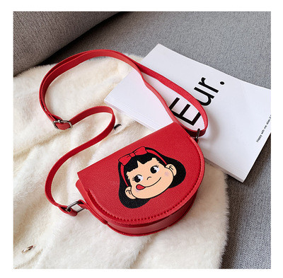 2024 MODA NUEVA NIÑA BEBE MODA HOMBRE BORDO CROSSO BORDO BORSA de dibujos animados BORSA DE Cambio Princesa BORSA pequeña