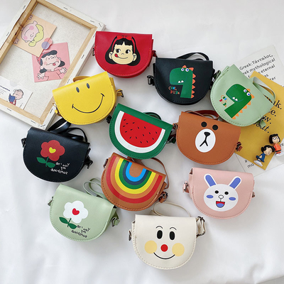 2024 MODA NUEVA NIÑA BEBE MODA HOMBRE BORDO CROSSO BORDO BORSA de dibujos animados BORSA DE Cambio Princesa BORSA pequeña