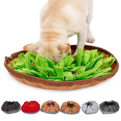 Esconde alimentos entrenamiento de perros juguetes de mascotas suministros de ejercicio olor forrajeo lento alimento gastar energía descompresión alfombra olfativa