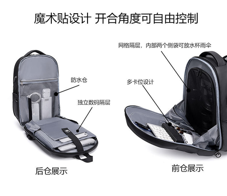 Nueva mochila de negocios mochila de viaje de todos los días mochila de hombre de gran capacidad absorción de choques impermeable mochila de escuela mochila de ordenador portátil