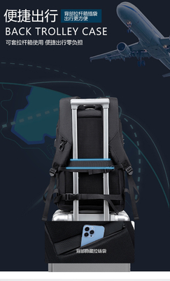 Nueva mochila de negocios mochila de viaje de todos los días mochila de hombre de gran capacidad absorción de choques impermeable mochila de escuela mochila de ordenador portátil