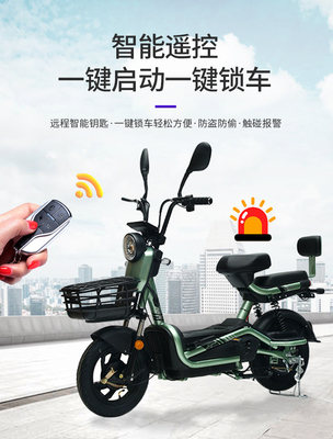 Vehículo eléctrico con llave de control remoto para dos personas bicicleta eléctrica nueva batería coche