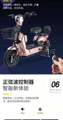 Vehículo eléctrico NUEVO ESTÁNDAR NACIONAL Vehículo eléctrico EXPORTE Moda portátil portátil de dos ruedas bicicleta eléctrica
