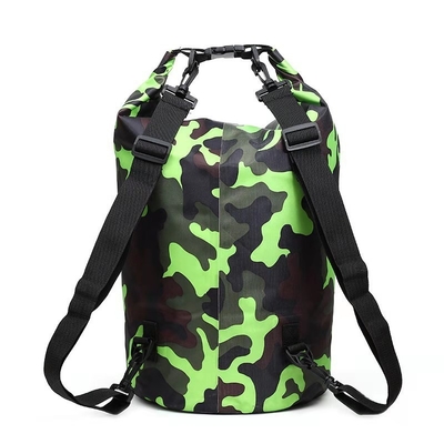 BOLSA DE CAMUFLAJE A prueba de agua con doble hombro con bolsillo de poliéster ligeramente seco húmedo