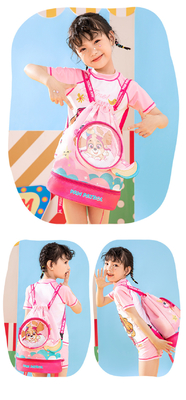BOLSA de natación a prueba de agua para niños SEPARACIÓN HUMEDAD SECA mochila nueva equipo de madera marca de equipo de natación