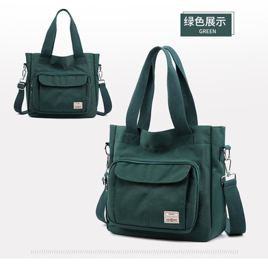 2024 NUEVO BOLSO ATOMOSFÉRICO DE MAMÁ DE GRAN Capacidad BOLSO de hombro único MANO CROSSBODY BOLSO de tela de nylon hombro de mujer
