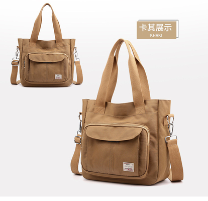 2024 NUEVO BOLSO ATOMOSFÉRICO DE MAMÁ DE GRAN Capacidad BOLSO de hombro único MANO CROSSBODY BOLSO de tela de nylon hombro de mujer