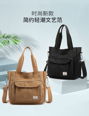 2024 NUEVO BOLSO ATOMOSFÉRICO DE MAMÁ DE GRAN Capacidad BOLSO de hombro único MANO CROSSBODY BOLSO de tela de nylon hombro de mujer