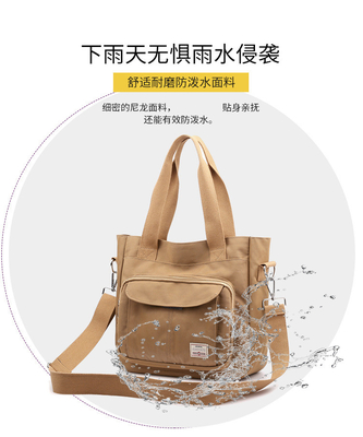 2024 NUEVO BOLSO ATOMOSFÉRICO DE MAMÁ DE GRAN Capacidad BOLSO de hombro único MANO CROSSBODY BOLSO de tela de nylon hombro de mujer