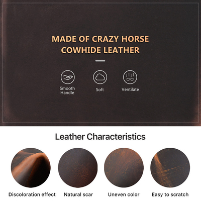 BORDER TRANS-BORDER RETRO LOCAL PELÍCULA de caballo bolso de bolígrafo hecho a mano 2 bolsas de bolígrafo portátiles con cremallera oval