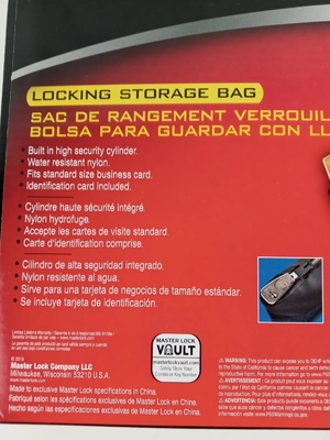 BOLSA de efectivo a prueba de agua con llave y 2 llaves, bolso de archivo de nylon, bolso de depósito de banco con cremallera,