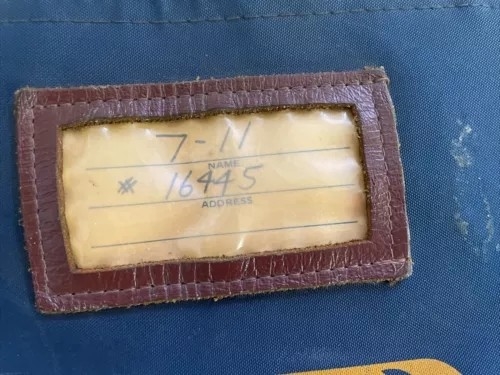 VINTAGE BANCO DE AMÉRICA dinero bolsa cerrada bolsa ID bolsa factura bolsa de moneda bolsa de banco cerrada bolsa