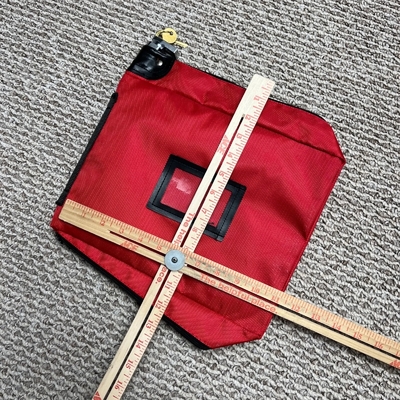 BORSA CRASTRONERAL EXPLOSIVO BORSA de banco BORSA de cremallera BORSA de nylon rojo BORSA de seguridad BORSA de medicina BORSA de arma BORSA AMMO