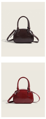 Nueva moda bolso de mano retro coreano PU bolso de cuerpo pequeño bolso de cuerpo cruzado bolso de bolos mujeres