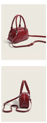 Nueva moda bolso de mano retro coreano PU bolso de cuerpo pequeño bolso de cuerpo cruzado bolso de bolos mujeres
