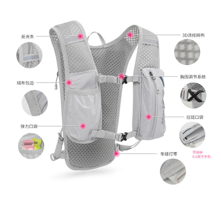 CICLISMO BOLSA DE CORRER 5L Deportes al aire libre BOLSA DE Peso ligero BOLSA DE CORRER de hombres y mujeres BOLSA DE CORRER BOLSA DE CORRER de hombres y mujeres