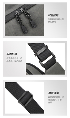 Nuevo bolso de pu con hombro único, bolso de cámara de cuerpo entero, bolso de cámara réflex, bolso de fotografía, bolso de cámara digital, bolso de lente, bolso de almacenaje.