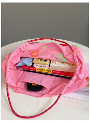 BOLSA de bolso de gran capacidad estilo coreano en todo en uno bolso de hombro de mano portátil de compra de mujer