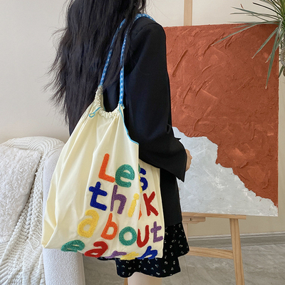 BOLSA de bolso de gran capacidad estilo coreano en todo en uno bolso de hombro de mano portátil de compra de mujer