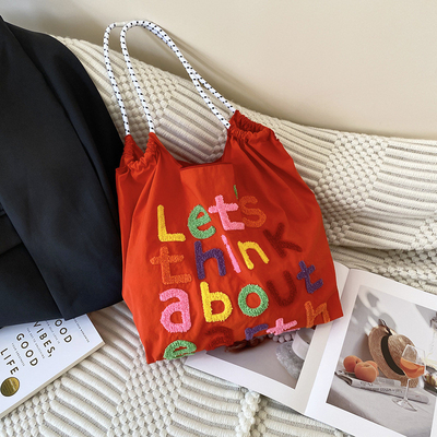 BOLSA de bolso de gran capacidad estilo coreano en todo en uno bolso de hombro de mano portátil de compra de mujer
