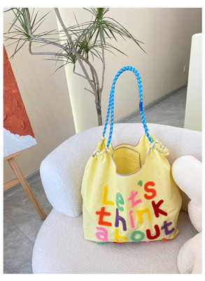 BOLSA de bolso de gran capacidad estilo coreano en todo en uno bolso de hombro de mano portátil de compra de mujer