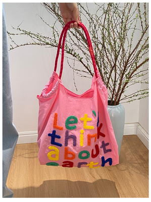 BOLSA de bolso de gran capacidad estilo coreano en todo en uno bolso de hombro de mano portátil de compra de mujer