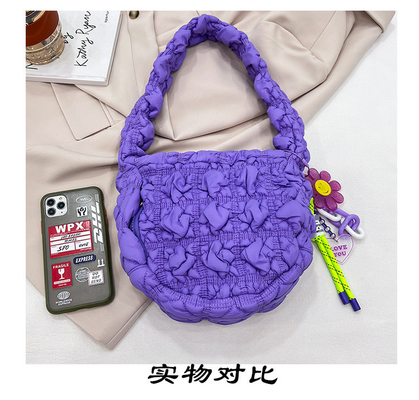 Mini bolso de hombro bolso de nube todo elegante bolso de bajo brazo bolso de polido bolso dulce bolso de dama