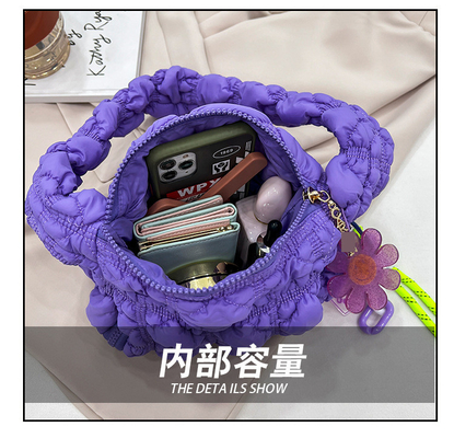 Mini bolso de hombro bolso de nube todo elegante bolso de bajo brazo bolso de polido bolso dulce bolso de dama