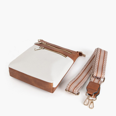 Nueva correa de jaquarte desmontable de color retro de cuero PU BOLSA de cuerpo entero BOLSA de mujer entera