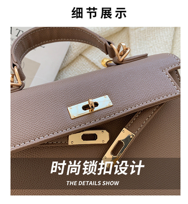 NUEVA MODA TEXTURA INVERNAL BOLSA DE MUJER BOLSA de hombro sencilla BOLSA de moda de cuerpo cruzado BOLSA KELLY