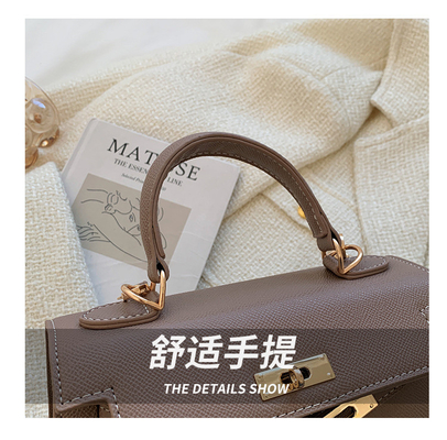 NUEVA MODA TEXTURA INVERNAL BOLSA DE MUJER BOLSA de hombro sencilla BOLSA de moda de cuerpo cruzado BOLSA KELLY