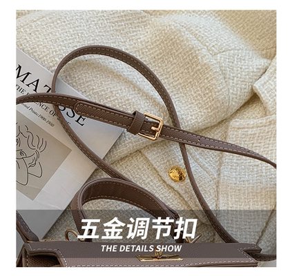 NUEVA MODA TEXTURA INVERNAL BOLSA DE MUJER BOLSA de hombro sencilla BOLSA de moda de cuerpo cruzado BOLSA KELLY